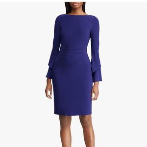 Lauren Ralph Lauren Ruffle-Sleeve Dress